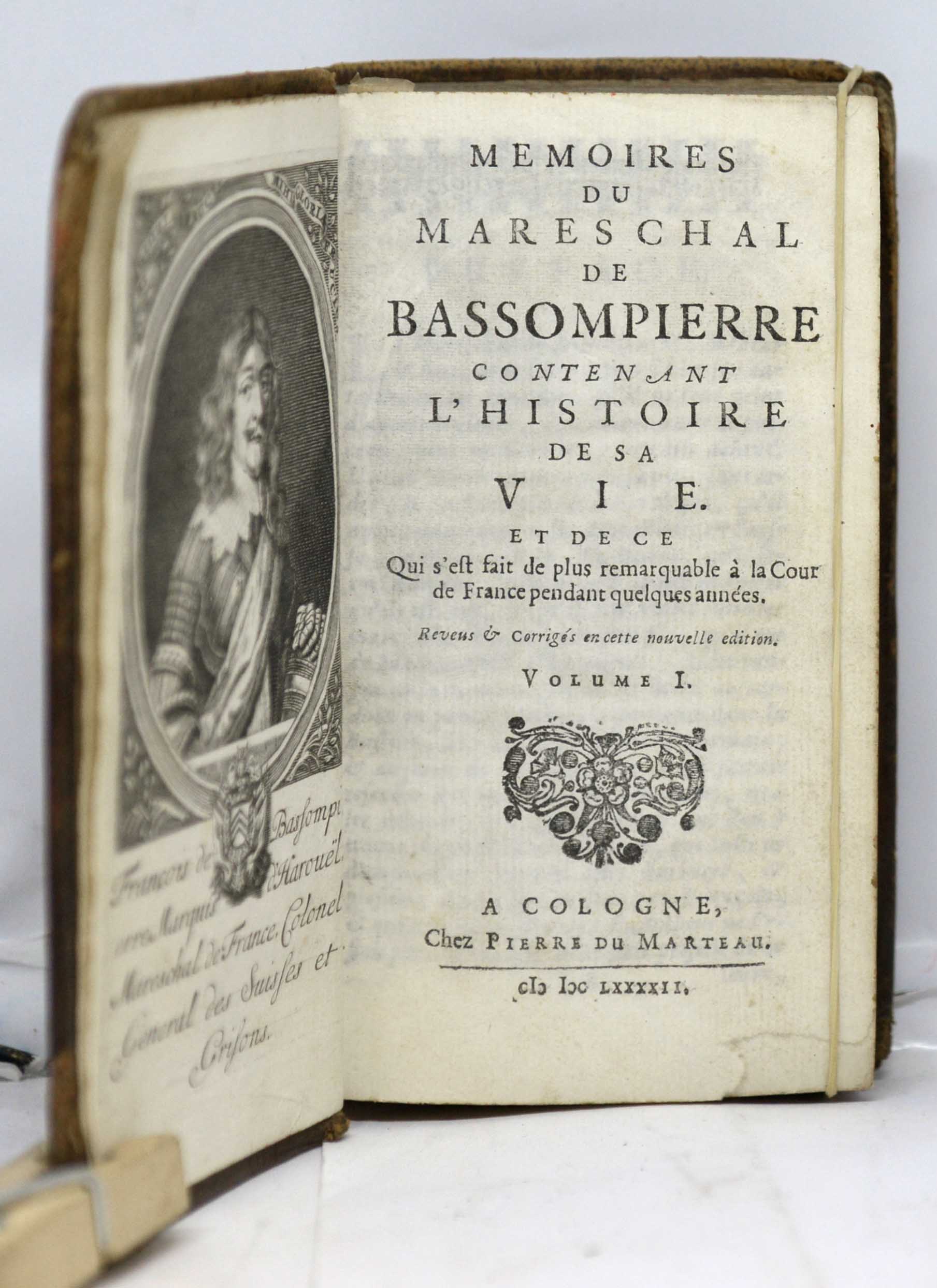 BASSOMPIERRE, Mémoires du Mareschal de Bassompierre contenant l'histoire de sa vie et de ce qui s'est fait de plus remarquable à la cour de France pendant quelques années... 1692 – Image 3