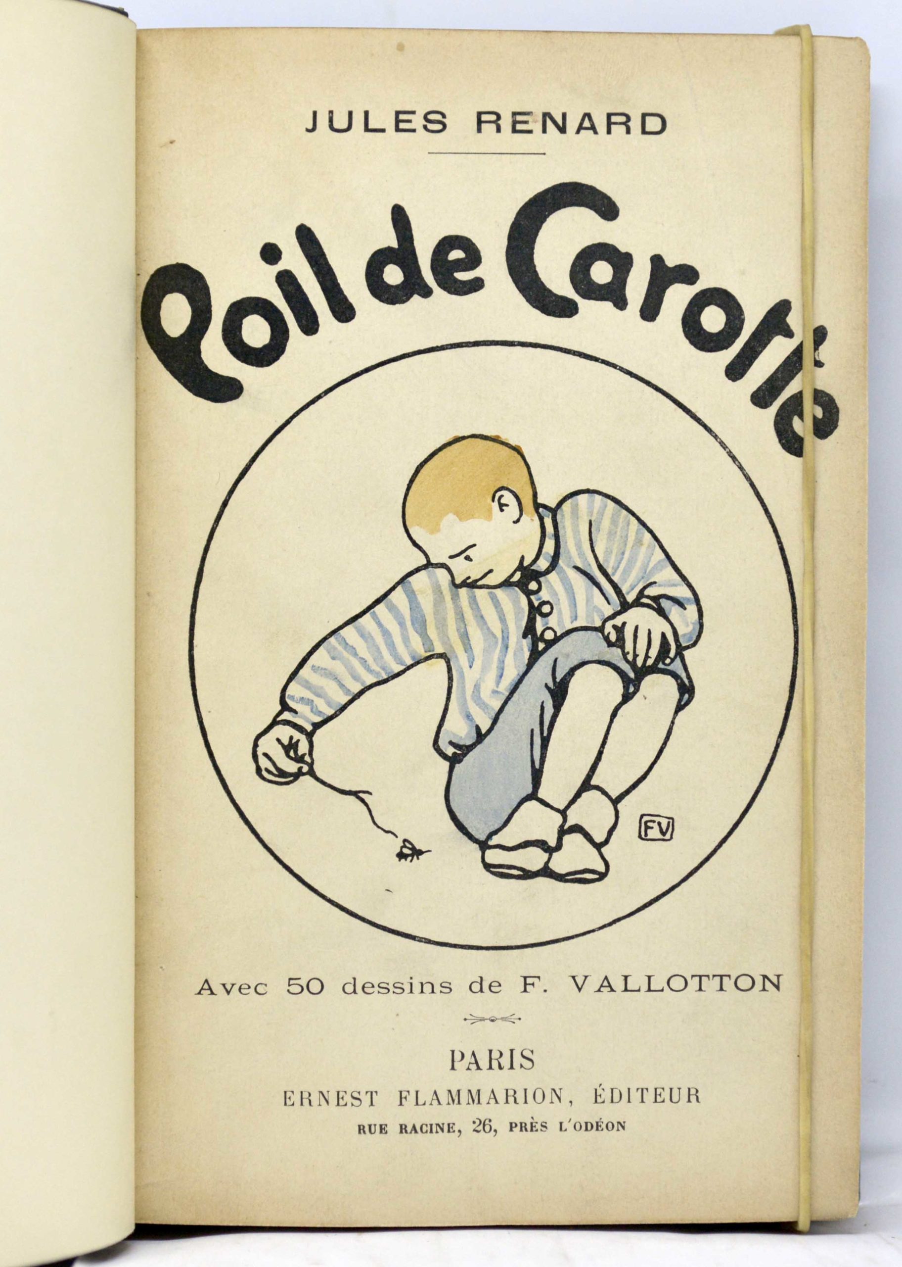 RENARD, Poil de carotte. Avec 50 dessins de Félix Vallotton. 1902 – Image 2