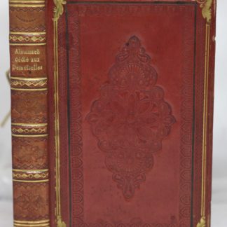 [JANET], Almanach dédié aux demoiselles [calendrier pour 1830]