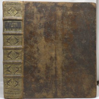 BOYVE, Remarques sur les loix et statuts du Pays de Vaud. Par J. François Boyve, avocat en la suprême CHambre des Appellations Romandes à Berne. 1756