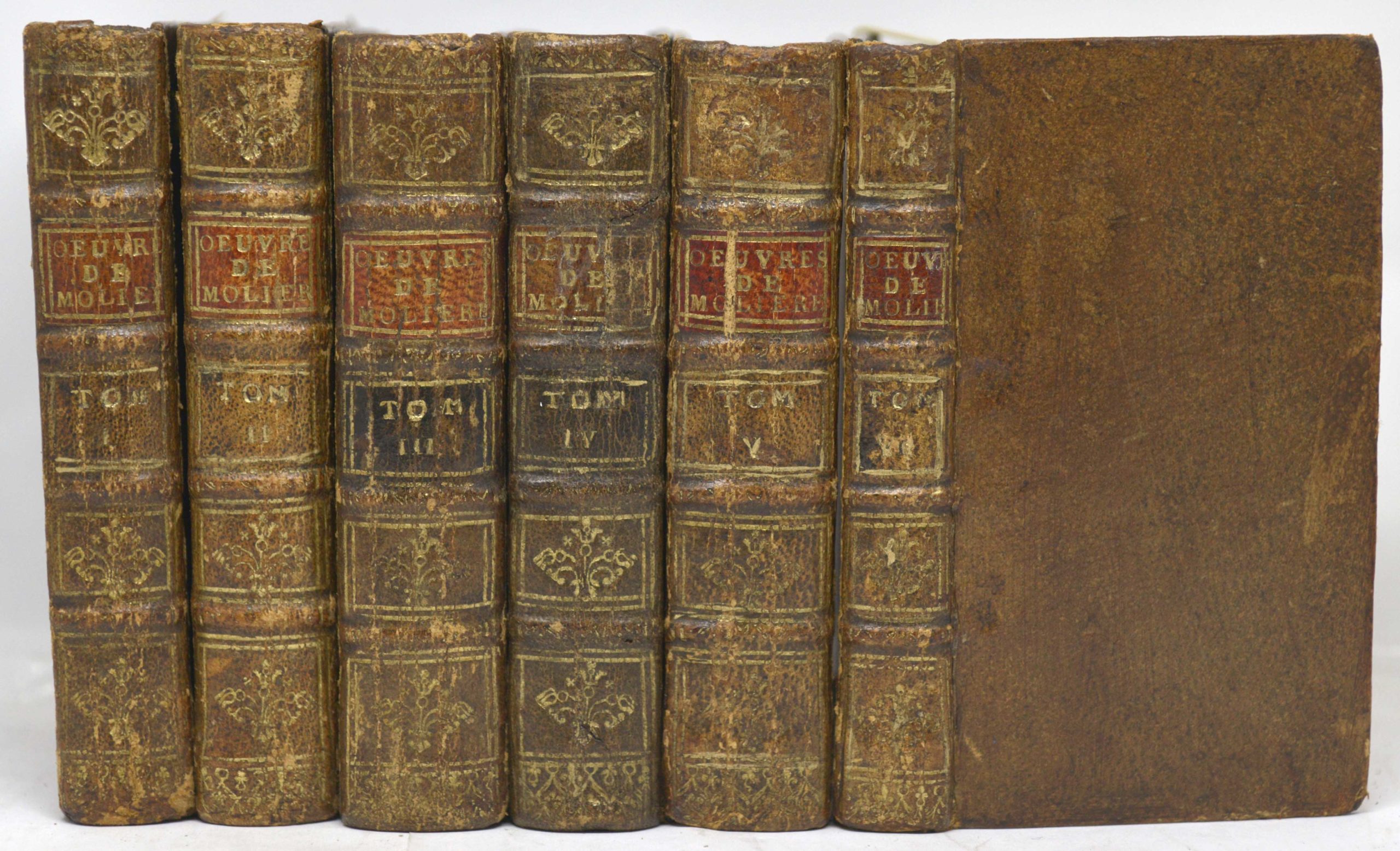 MOLIERE, Les Œuvres de Monsieur Molière, 1675-1684