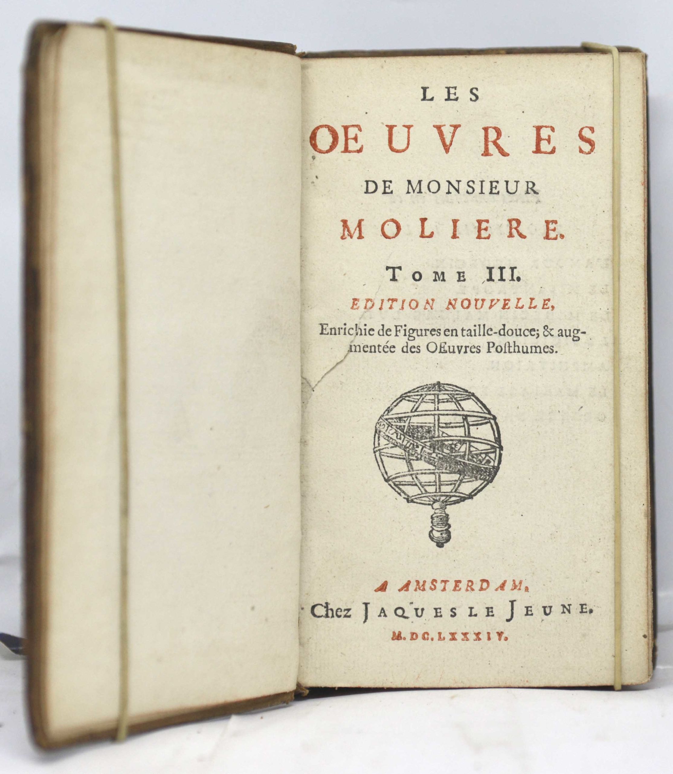 MOLIERE, Les Œuvres de Monsieur Molière, 1675-1684 – Image 4