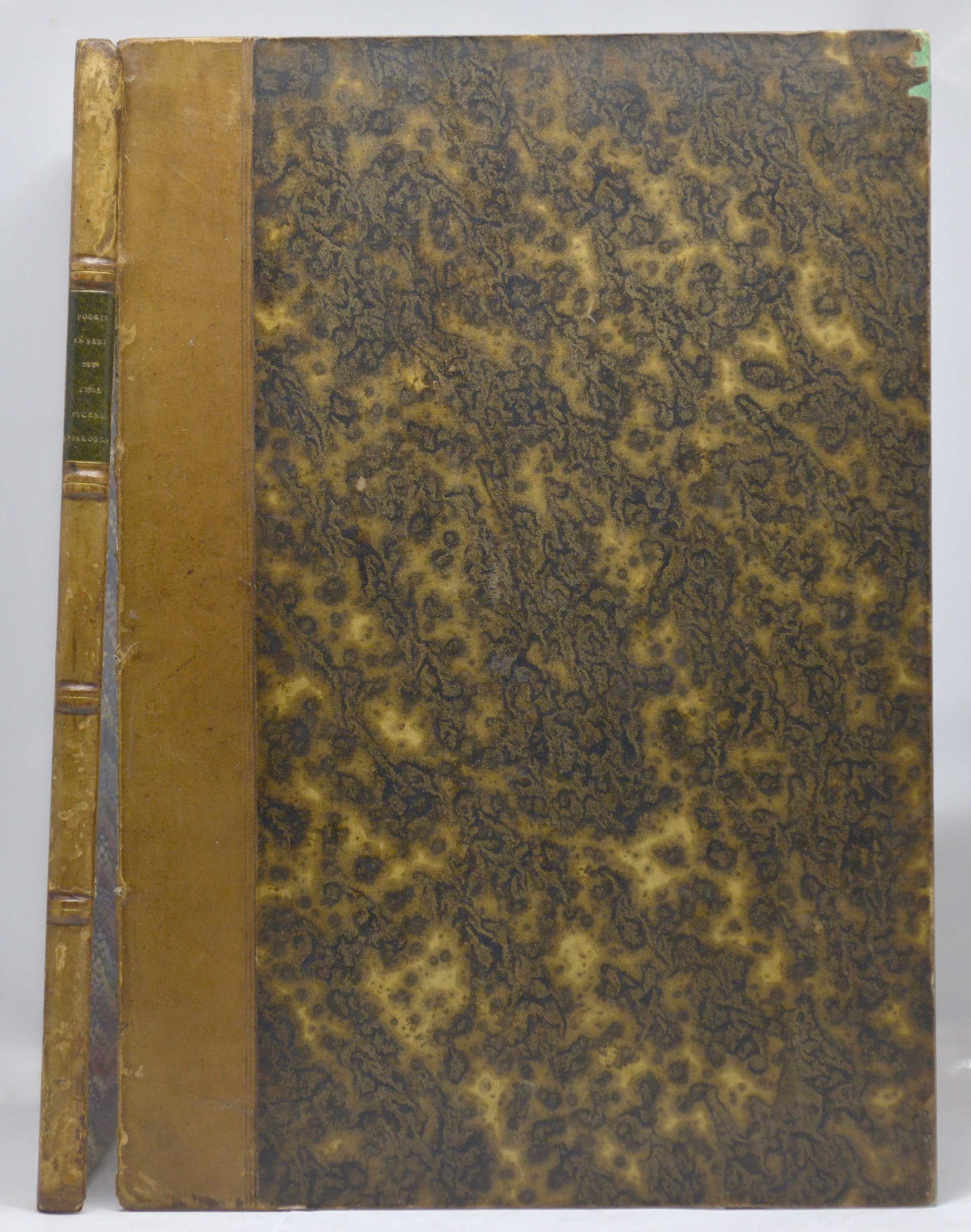 BRACCIOLINI, Dialogus, an seni sit uxor ducenda. 1807