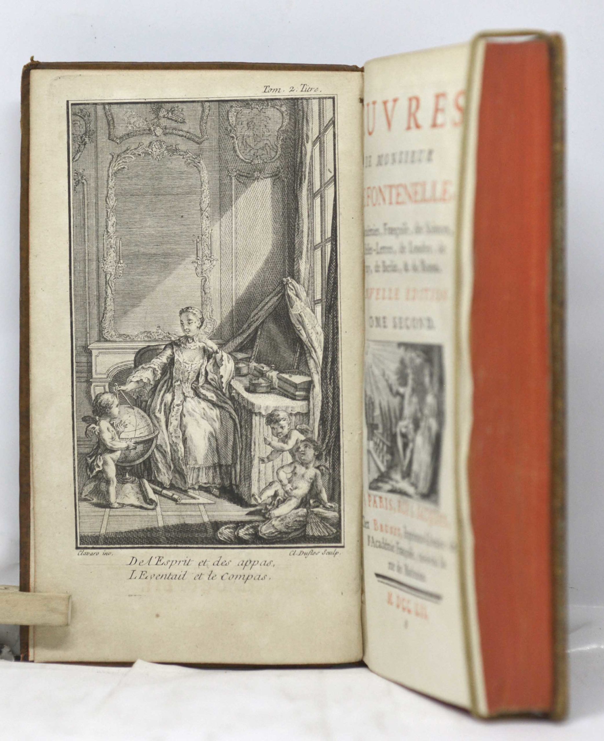FONTENELLE, Oeuvres De Monsieur De Fontenelle - Nouvelle Édition. 1752 – Image 6