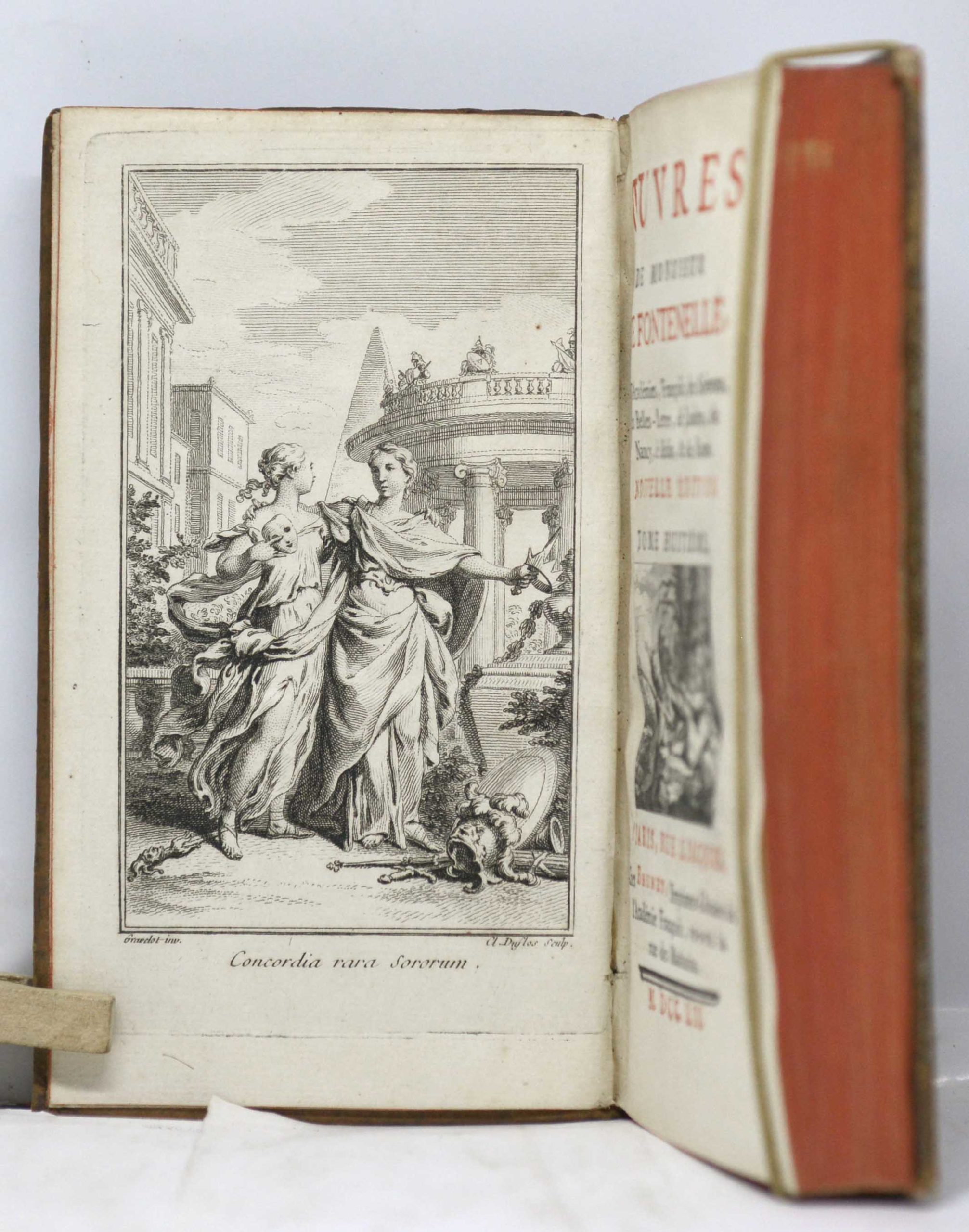 FONTENELLE, Oeuvres De Monsieur De Fontenelle - Nouvelle Édition. 1752 – Image 8