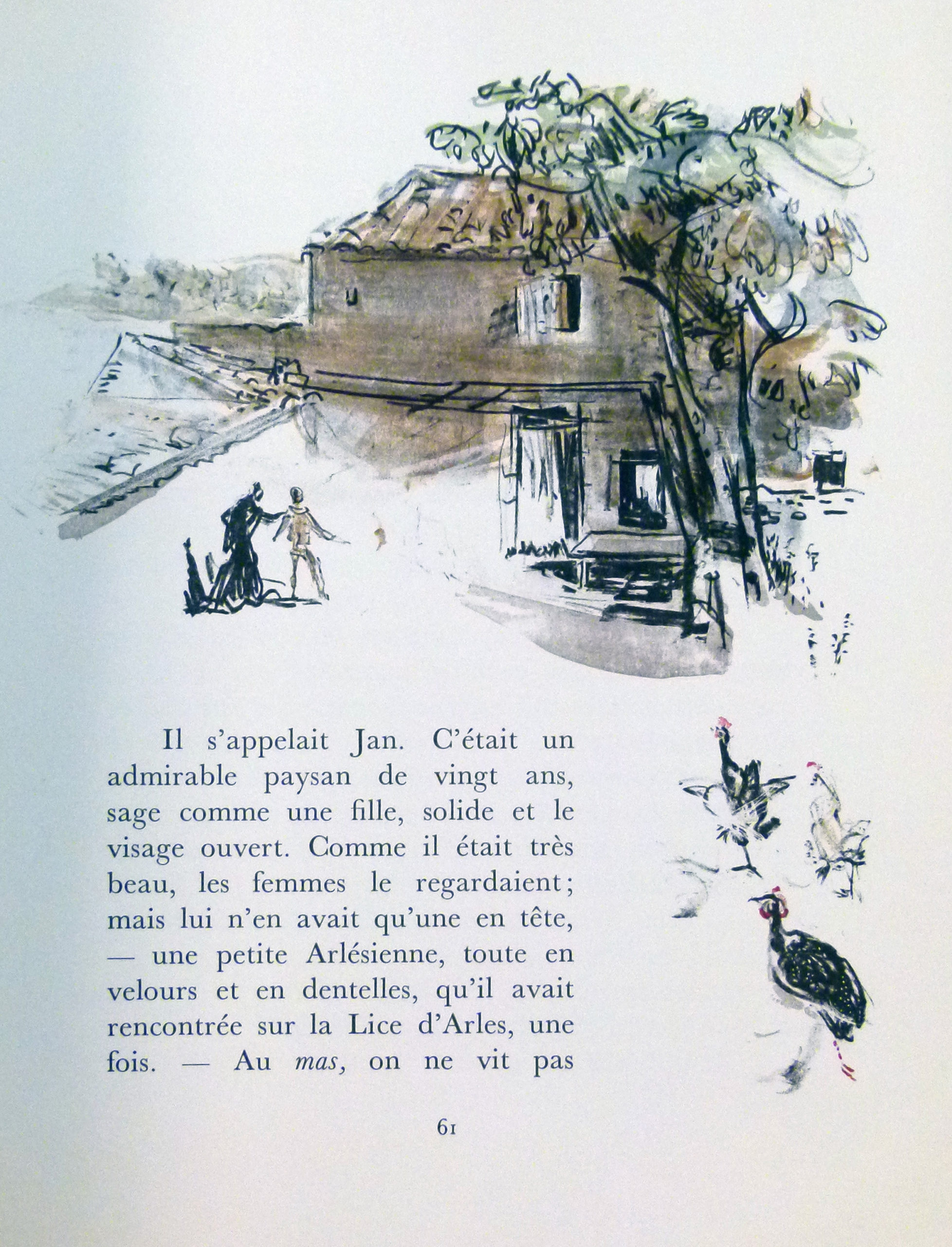 DAUDET / GENOUD (ill.), LETTRES DE MON MOULIN, 1954 – Image 2