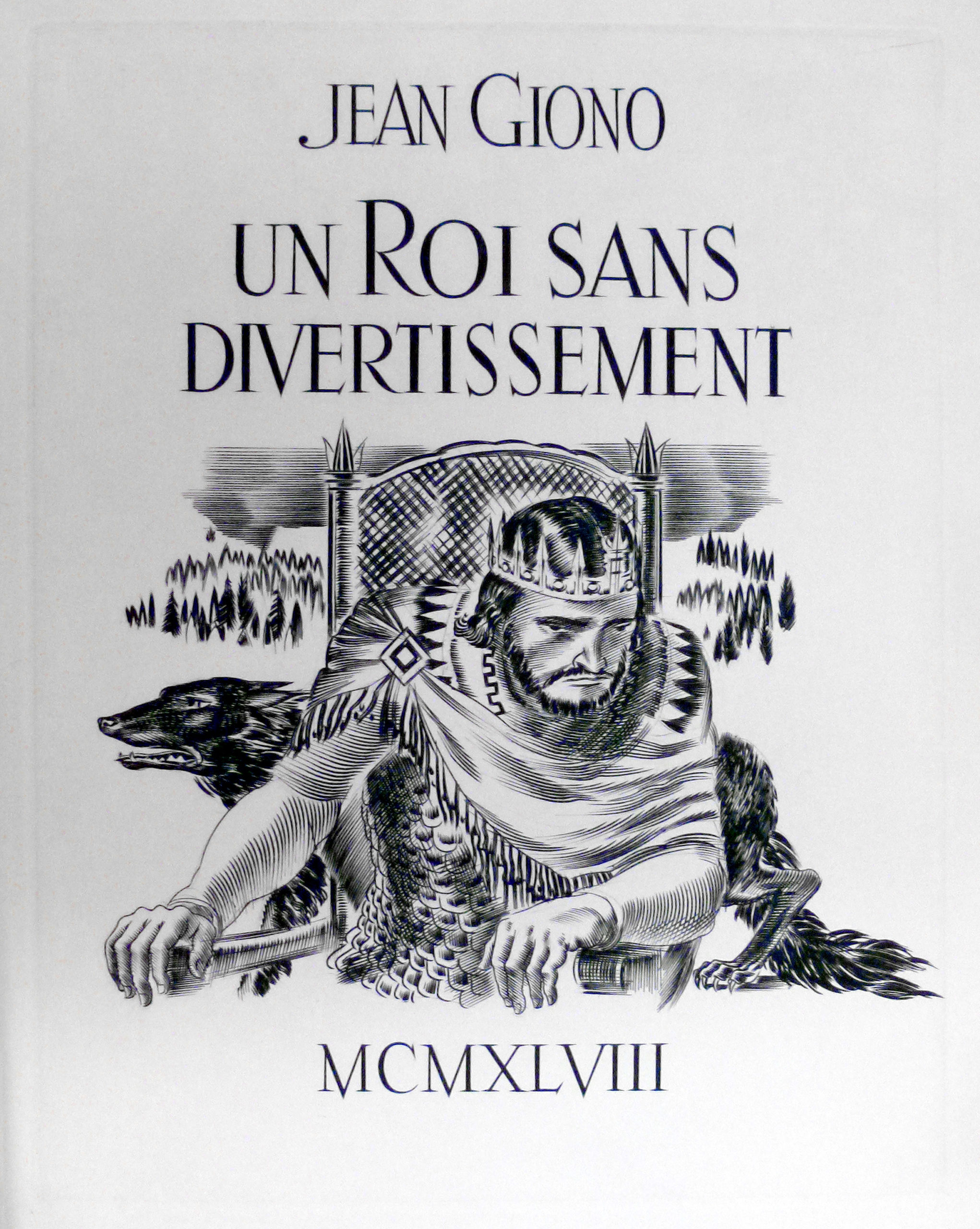 GIONO / DECARIS (ill.), UN ROI SANS DIVERTISSEMENT. 1948 – Image 2
