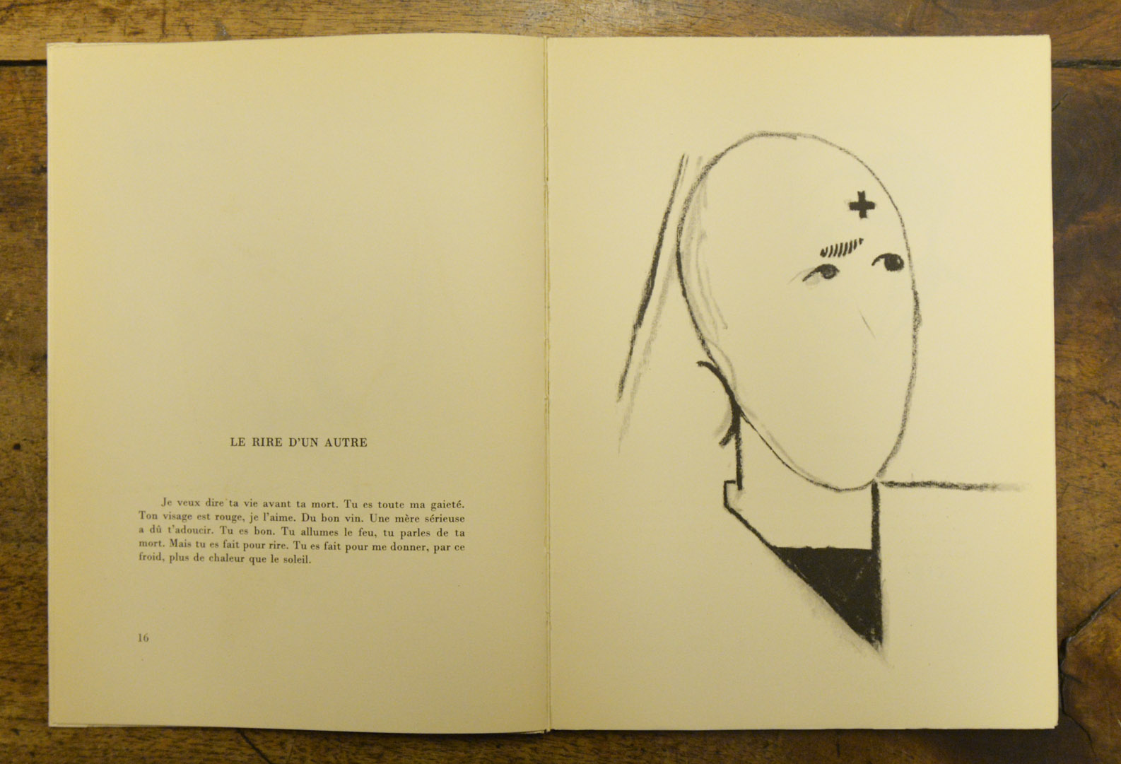 ÉLUARD / BEAUDIN (ill.), Doubles d'ombre. Poèmes et dessins de Paul Eluard et André Beaudin. 1913 - 1943. 1945 – Image 3