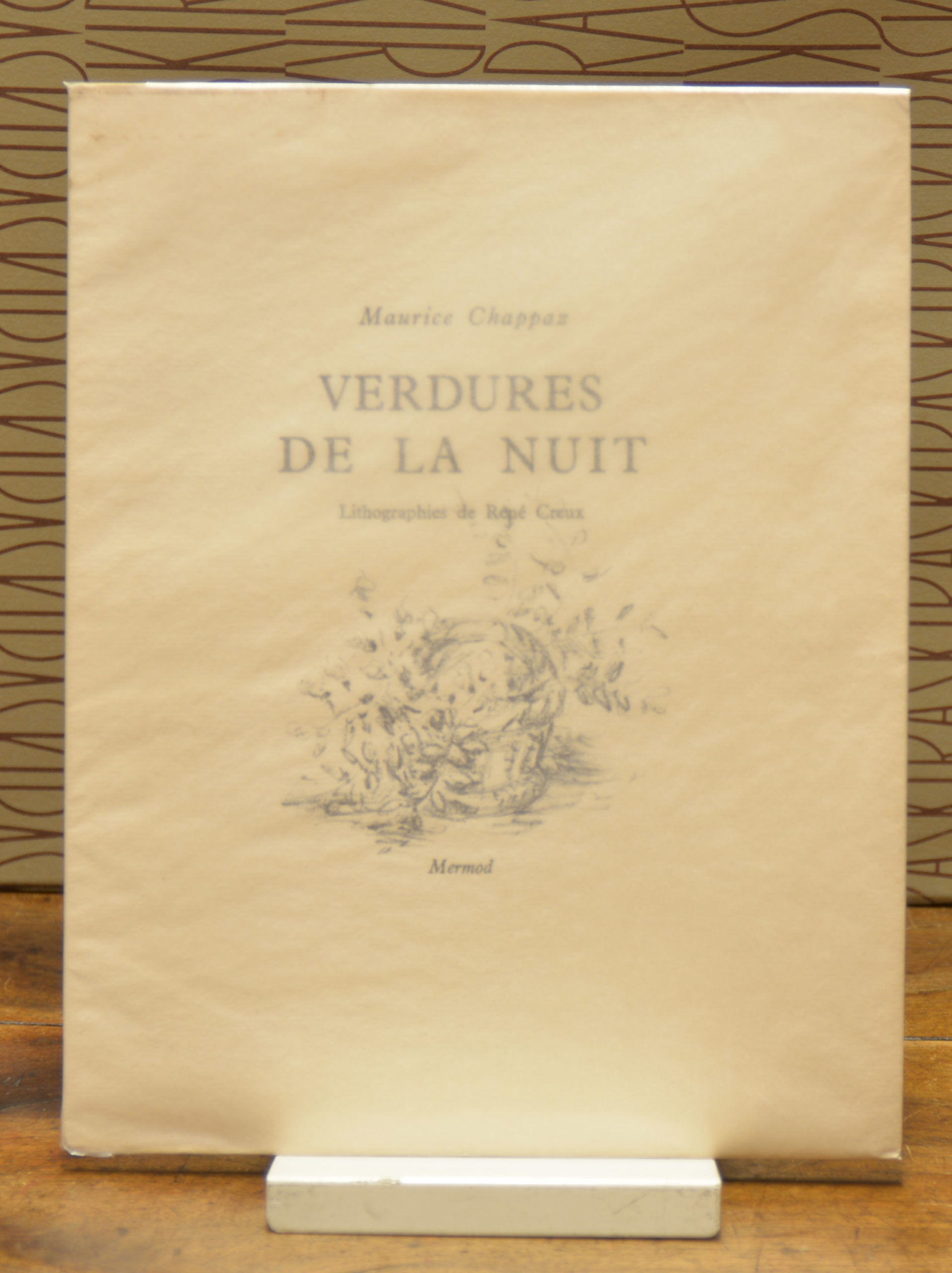 CHAPPAZ / CREUX (ill.), Verdures de la nuit, 1945