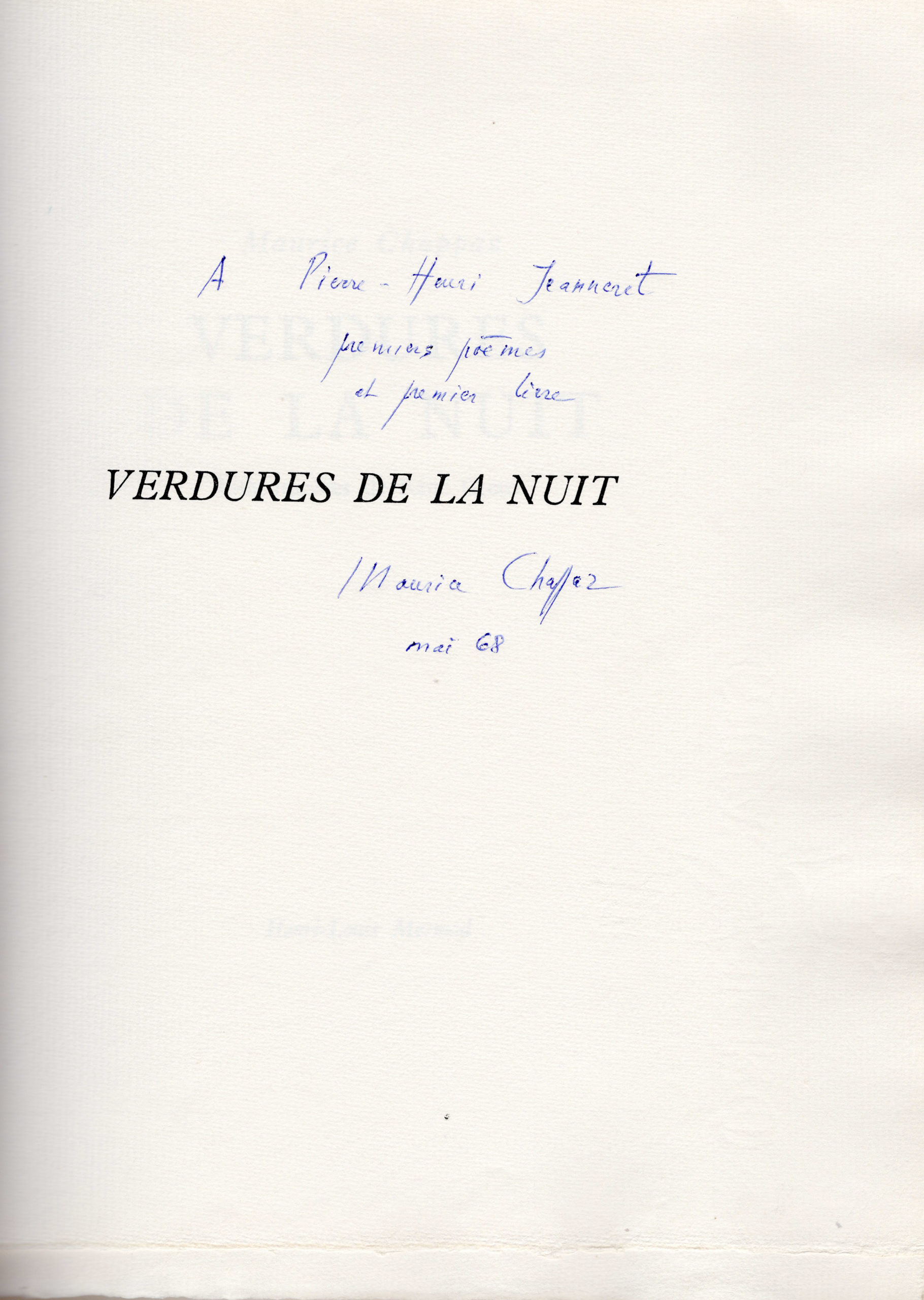 CHAPPAZ / CREUX (ill.), Verdures de la nuit, 1945 – Image 2