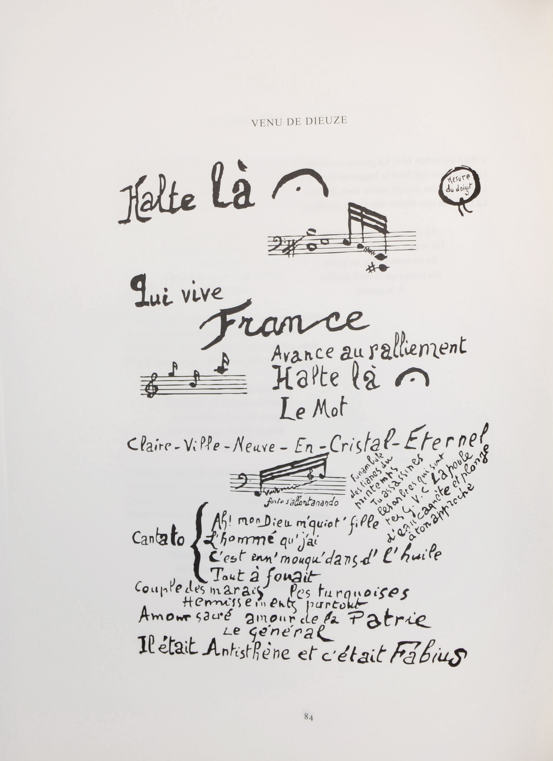 APOLLINAIRE, CALLIGRAMMES. Poèmes de la Paix et de la guerre 1913-1916. Ondes - Étendards - Case d'Armons - Lueurs des tirs - Obus couleur de lune - La tête étoilée. 2014 – Image 3
