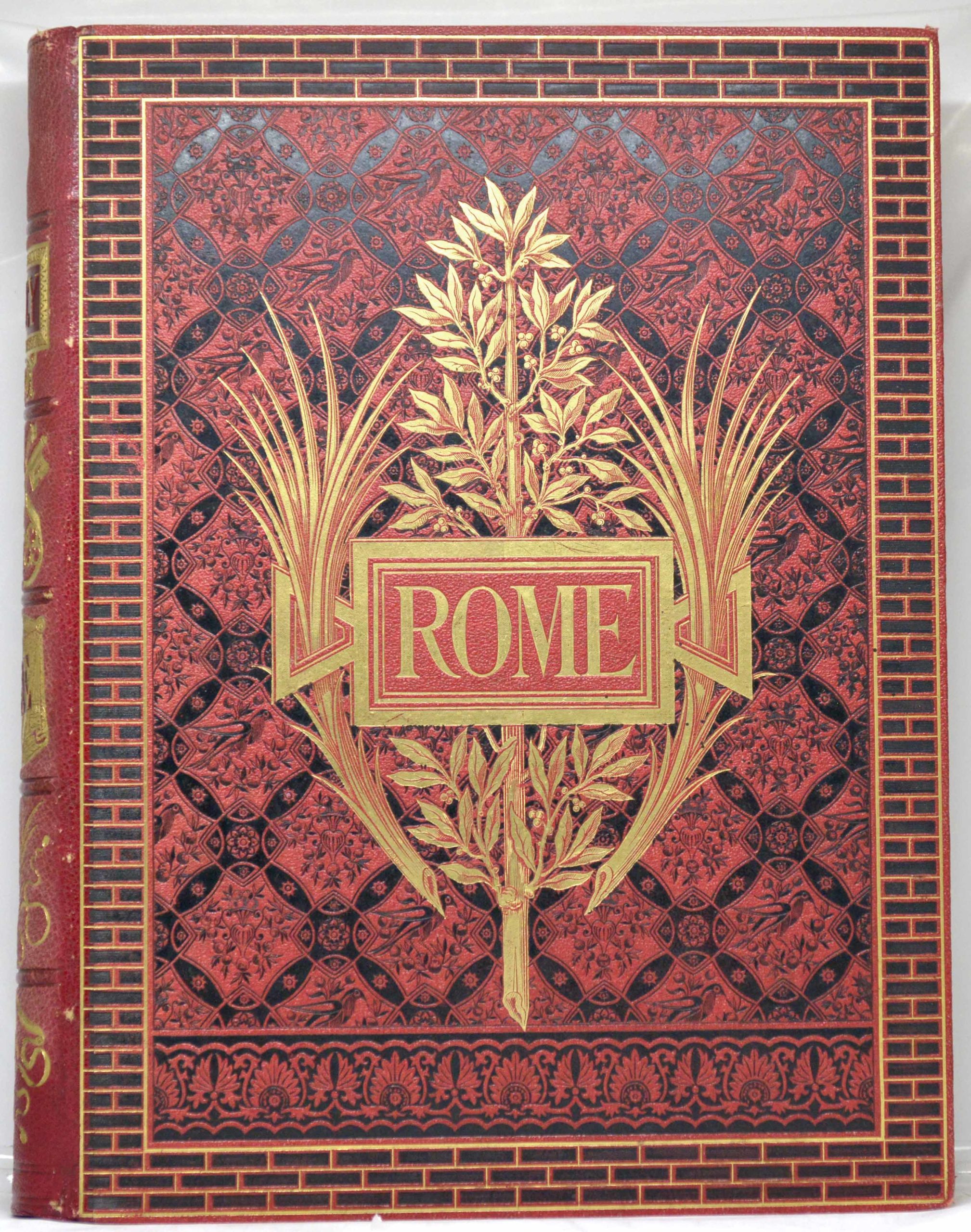 WEY, ROME Description Et Souvenirs par Francis Wey, contenant 352 gravures sur bois dessinées par nos plus célèbres artistes. 1873