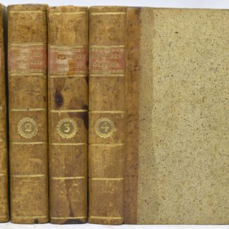 ROBERTSON / LA CHAPELLE (trad.), Histoire d’Écosse sous les règnes de Marie Stuart et Jacques VI jusqu'à l’avènement de ce Prince à la Couronne d'Angleterre. 1784