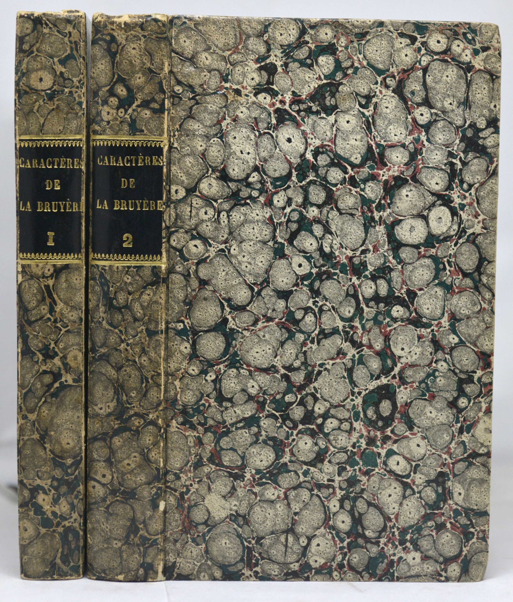 LA BRUYÈRE / THÉOPHRASTE, Les Caractères de Théophraste et de La Bruyère, avec des notes par M. Coste. 1805