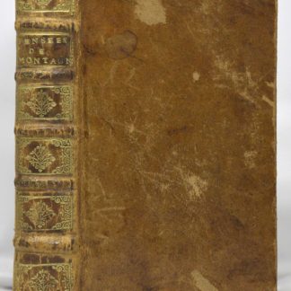 MONTAIGNE / [ARTAUD], Pensées de Montaigne, propres à former l'Esprit et les Mœurs. 1700