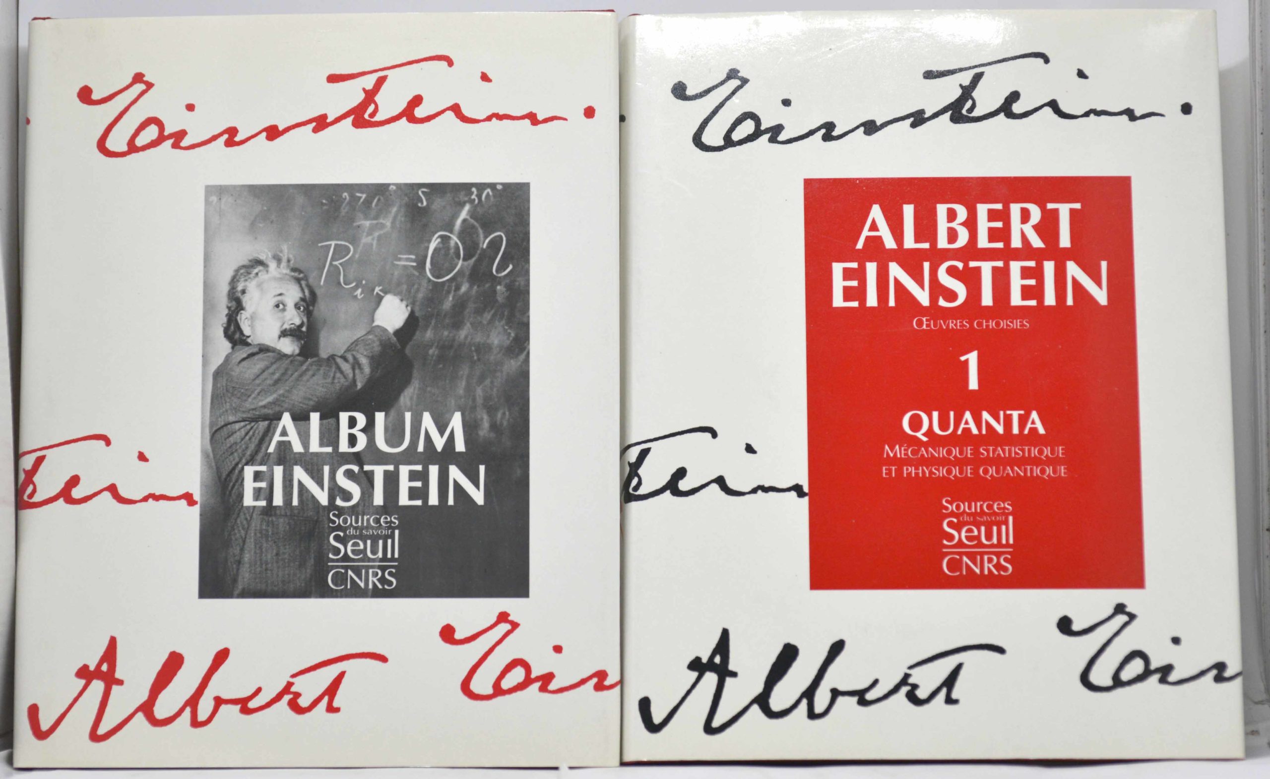 EINSTEIN, Albert Einstein. Oeuvres choisies. 1989-1993 – Image 2